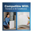 24X36X1 HVAC Furnace Air Filter, MPR 700 MERV 8, Dust, Pollen, and Pet Dander Reduction, 2 Pack