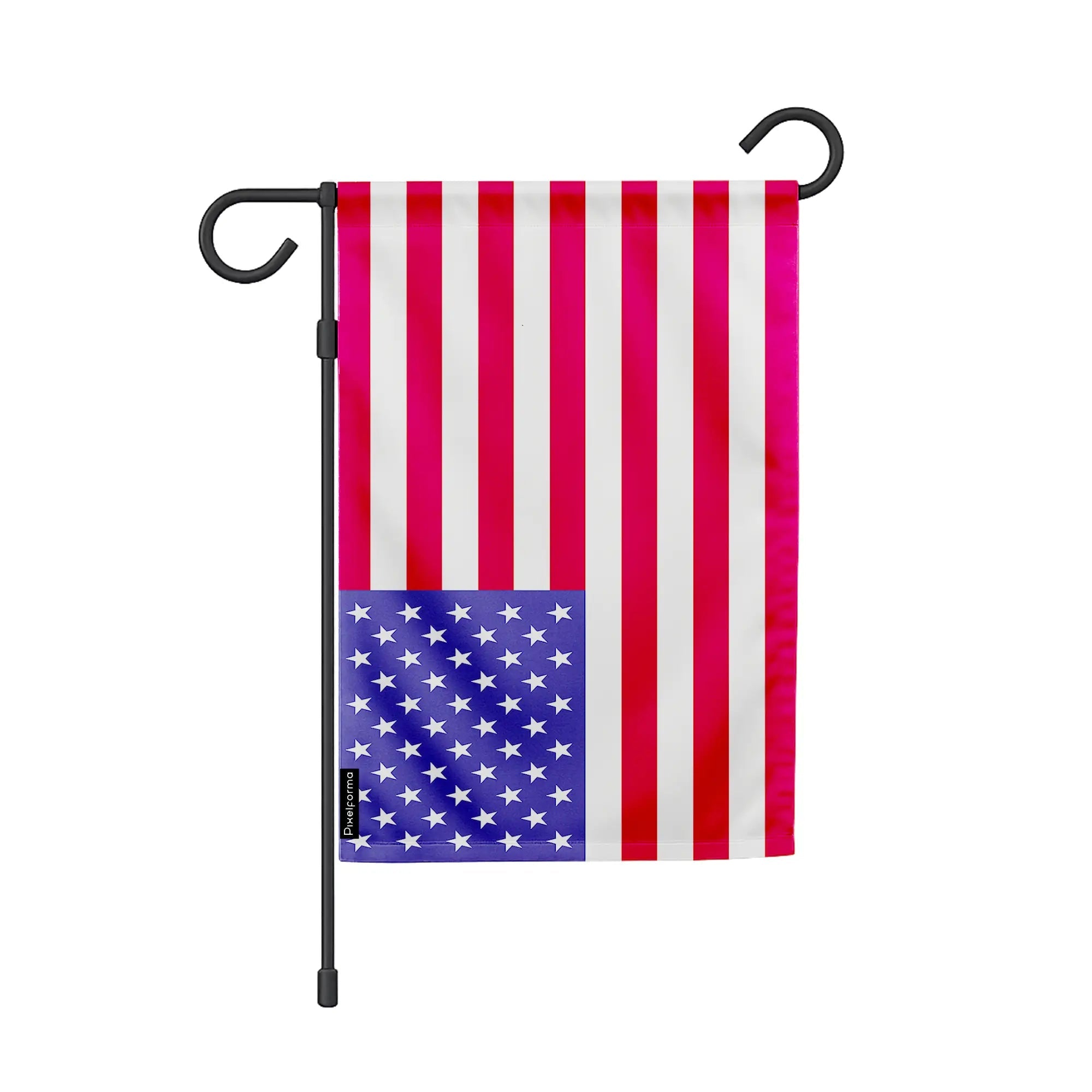 Drapeau Jardin États-Unis – Polyester Résistant – Format Vertical